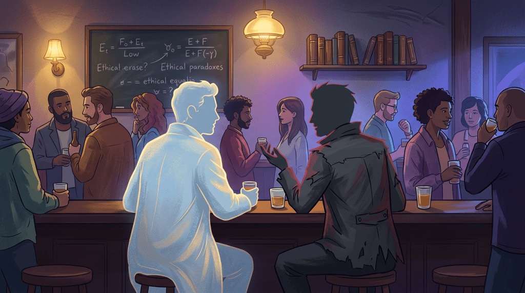 Good and Evil Walk Into A Bar
